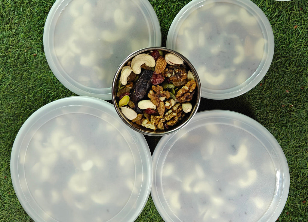 12 Superfood Combo Pack with 5 Steel Lunch Box