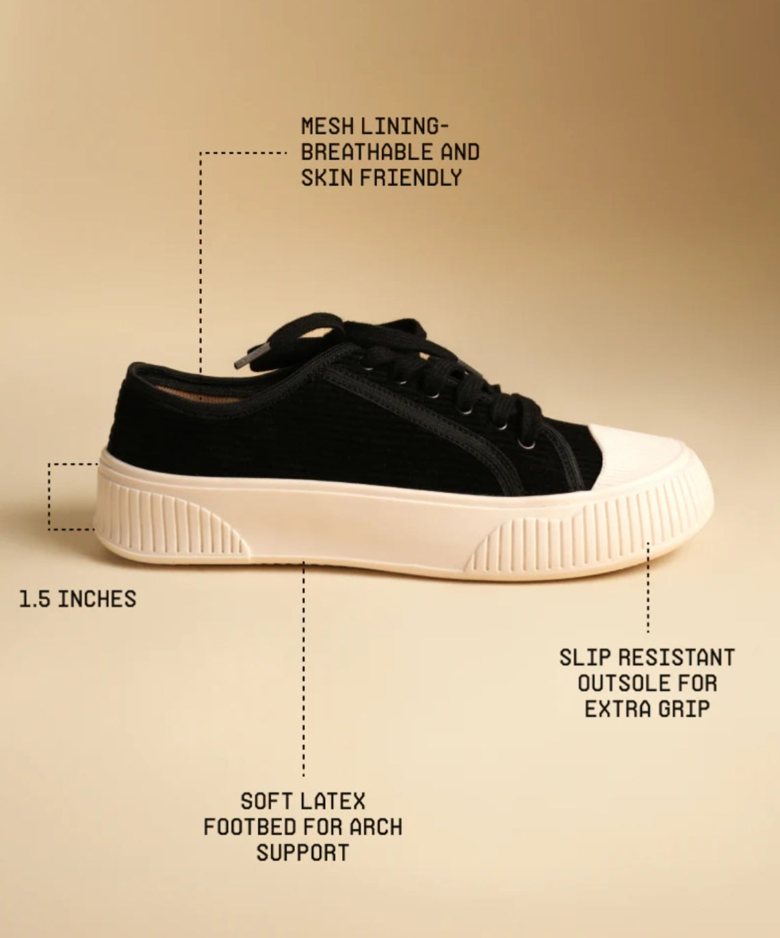 Black Sneakers | Dillikart