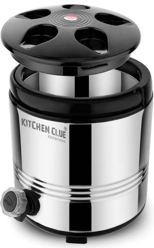 5 Litre Stainless Steel Hot & Cold Water Jug -