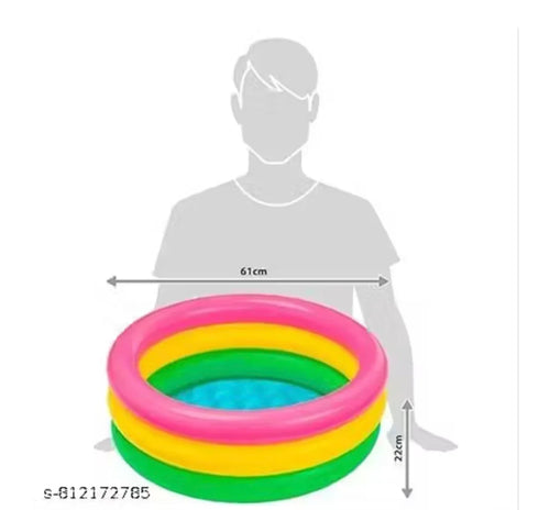 Baby Bathtub for 6 Months to 2 Years | Anti-Slip Foldable Infant Bath Tub with Support Seat