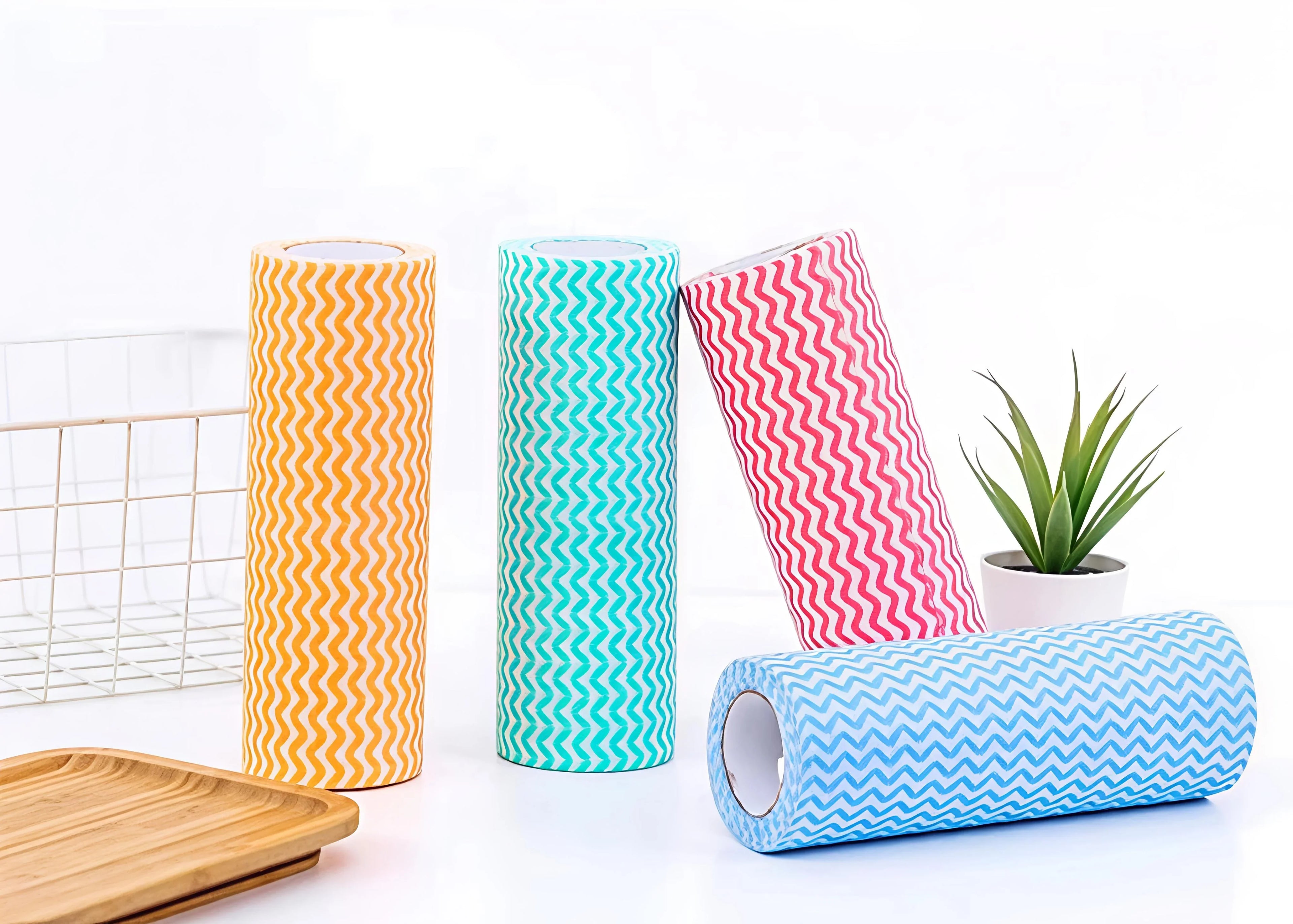 Reusable Kitchen Roll Washable | Eco-Friendly Cleaning Wipes Roll