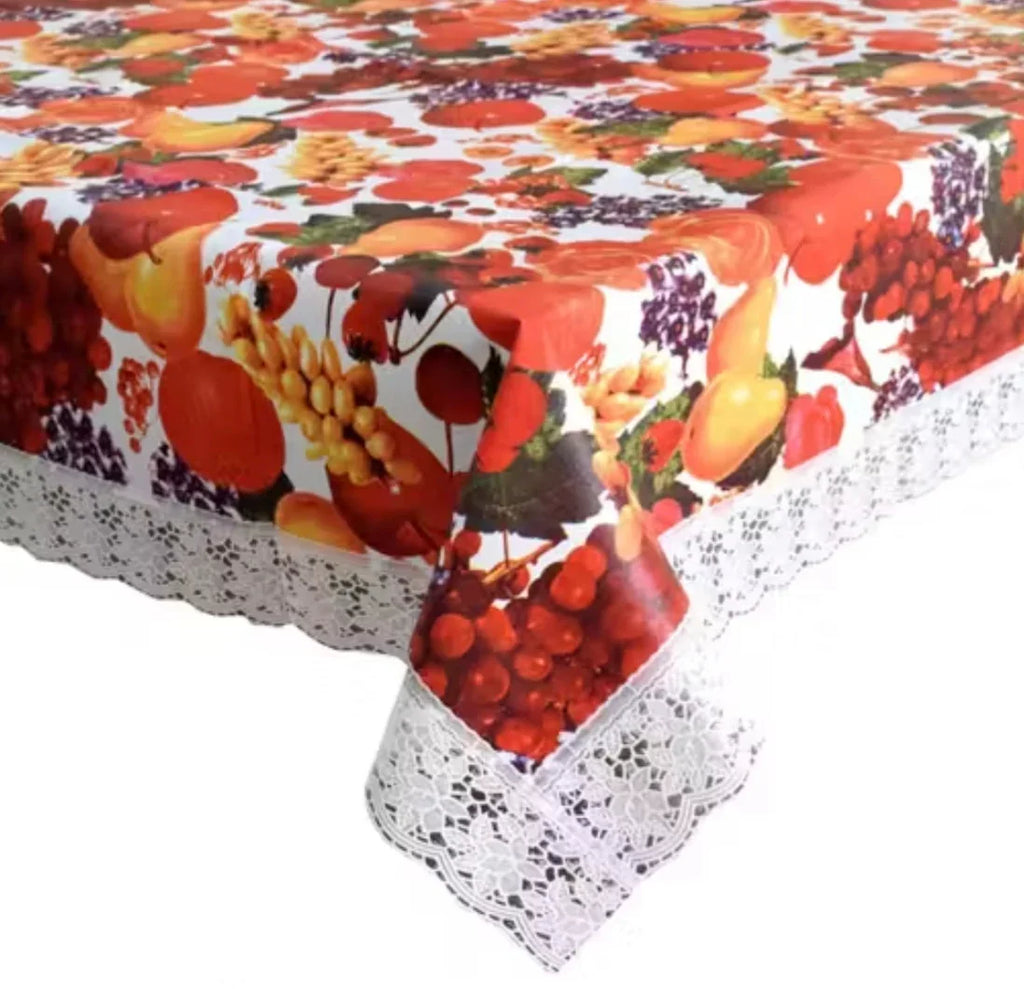 Premium Fruit Print Table Mat – Waterproof, Heat-Resistant & Anti-Slip Placemat for Dining Table & Kitchen Decor