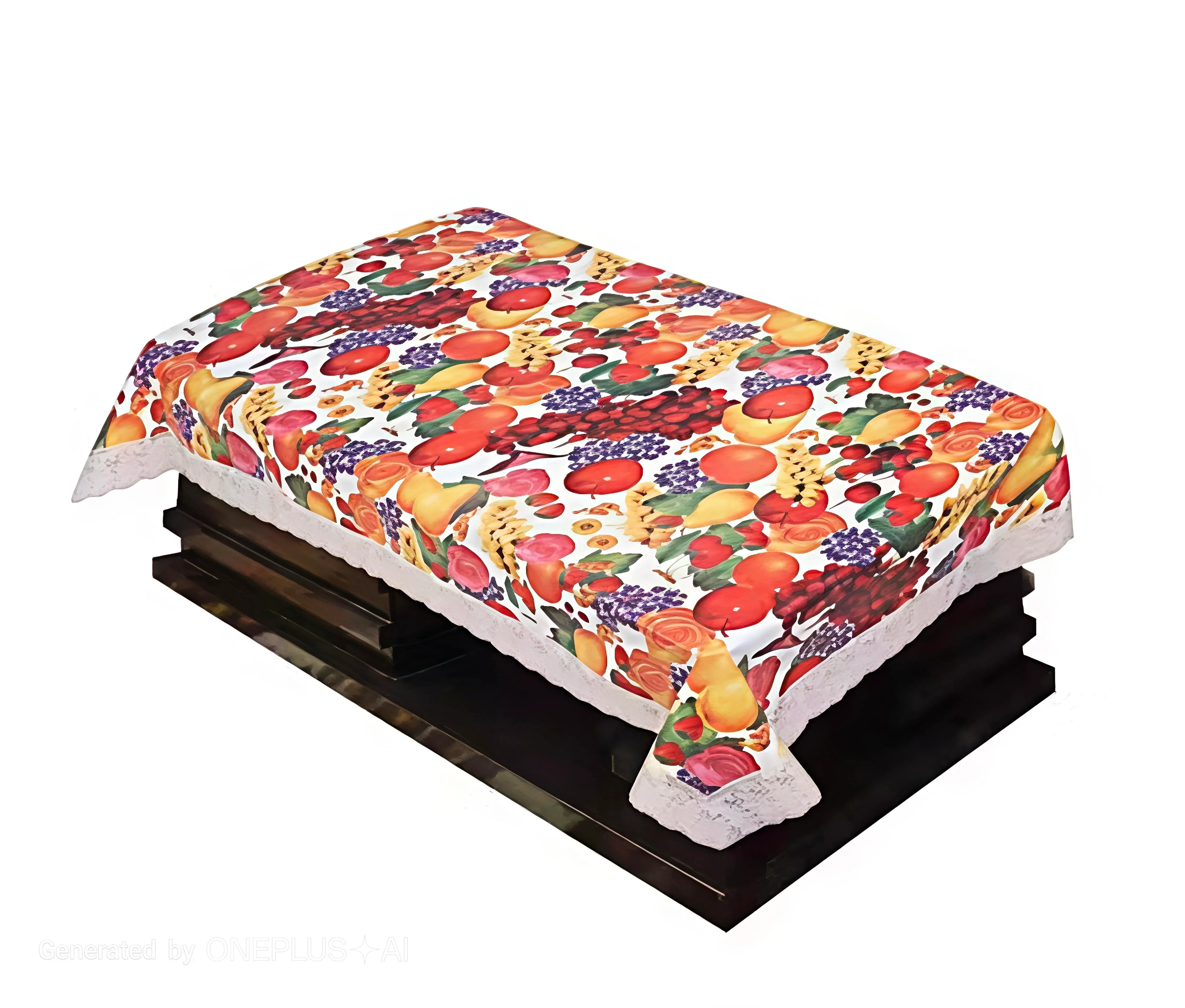 Premium Fruit Print Table Mat – Waterproof, Heat-Resistant & Anti-Slip Placemat for Dining Table & Kitchen Decor