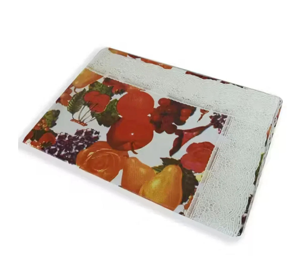 Premium Fruit Print Table Mat – Waterproof, Heat-Resistant & Anti-Slip Placemat for Dining Table & Kitchen Decor