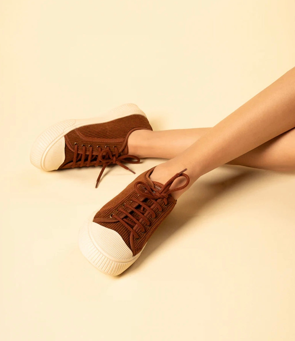 Buy Brown Casual Shoes for Women Online | Stylish Comfortable Sneakers