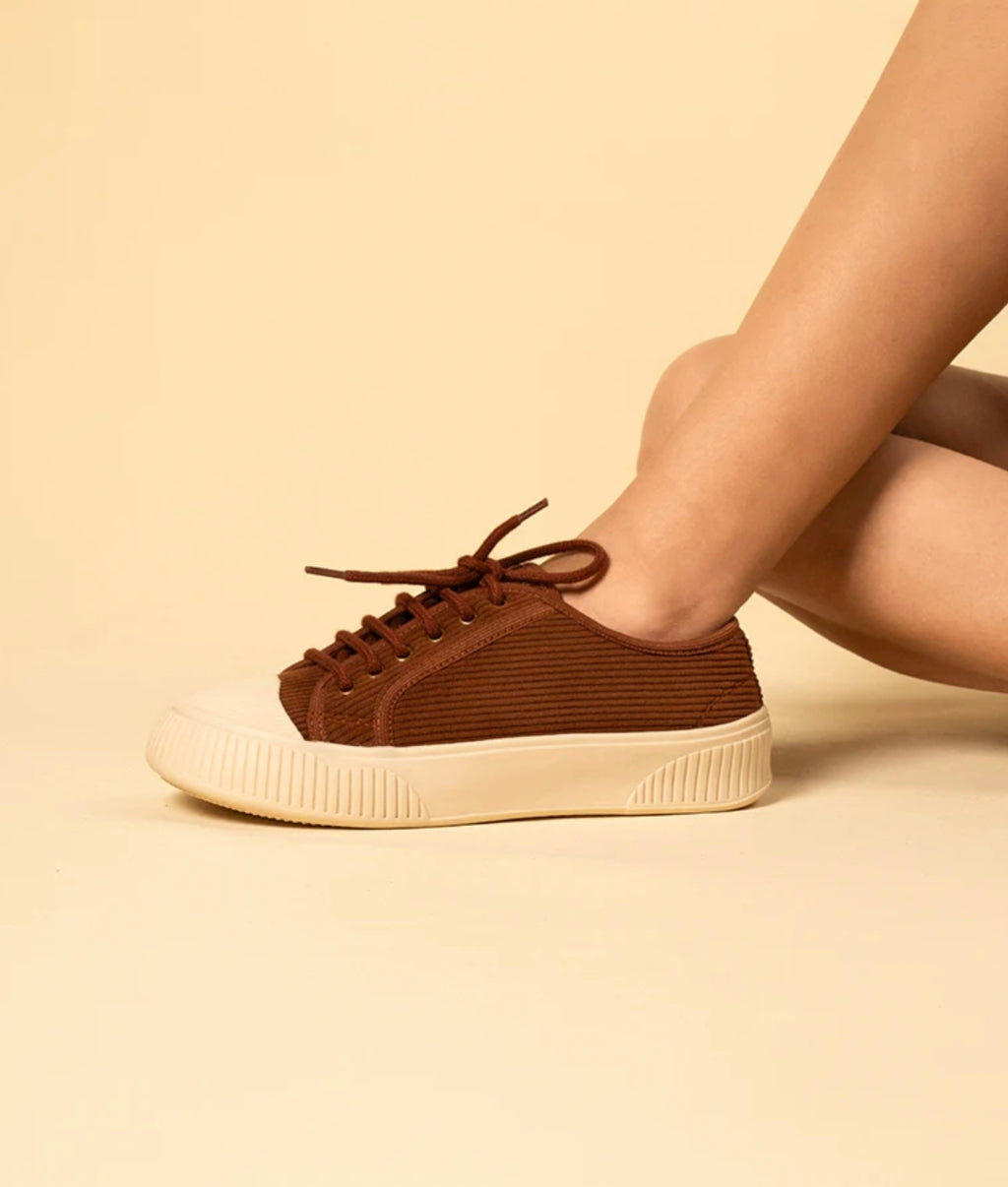 Buy Brown Casual Shoes for Women Online | Stylish Comfortable Sneakers