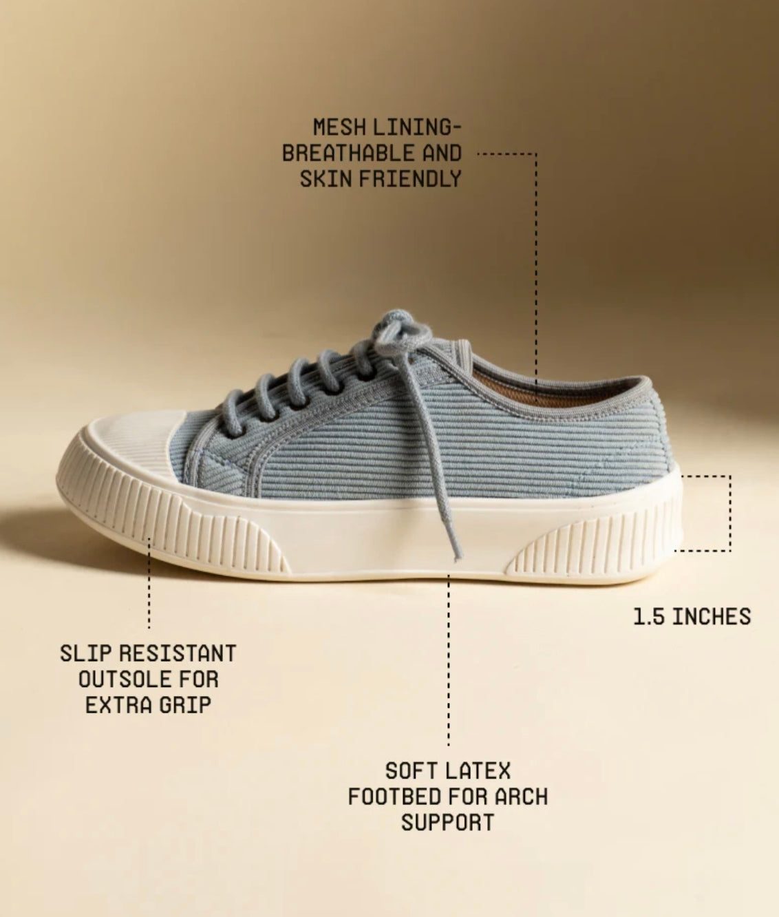 Buy Sky Blue Casual Shoes for Women | Stylish Lightweight Sneakers