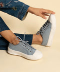 Buy Sky Blue Casual Shoes for Women | Stylish Lightweight Sneakers