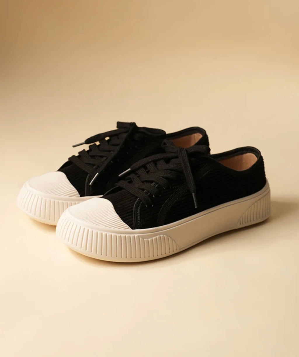 Buy Black Casual Shoes for Women | Stylish Comfortable Sneakers India