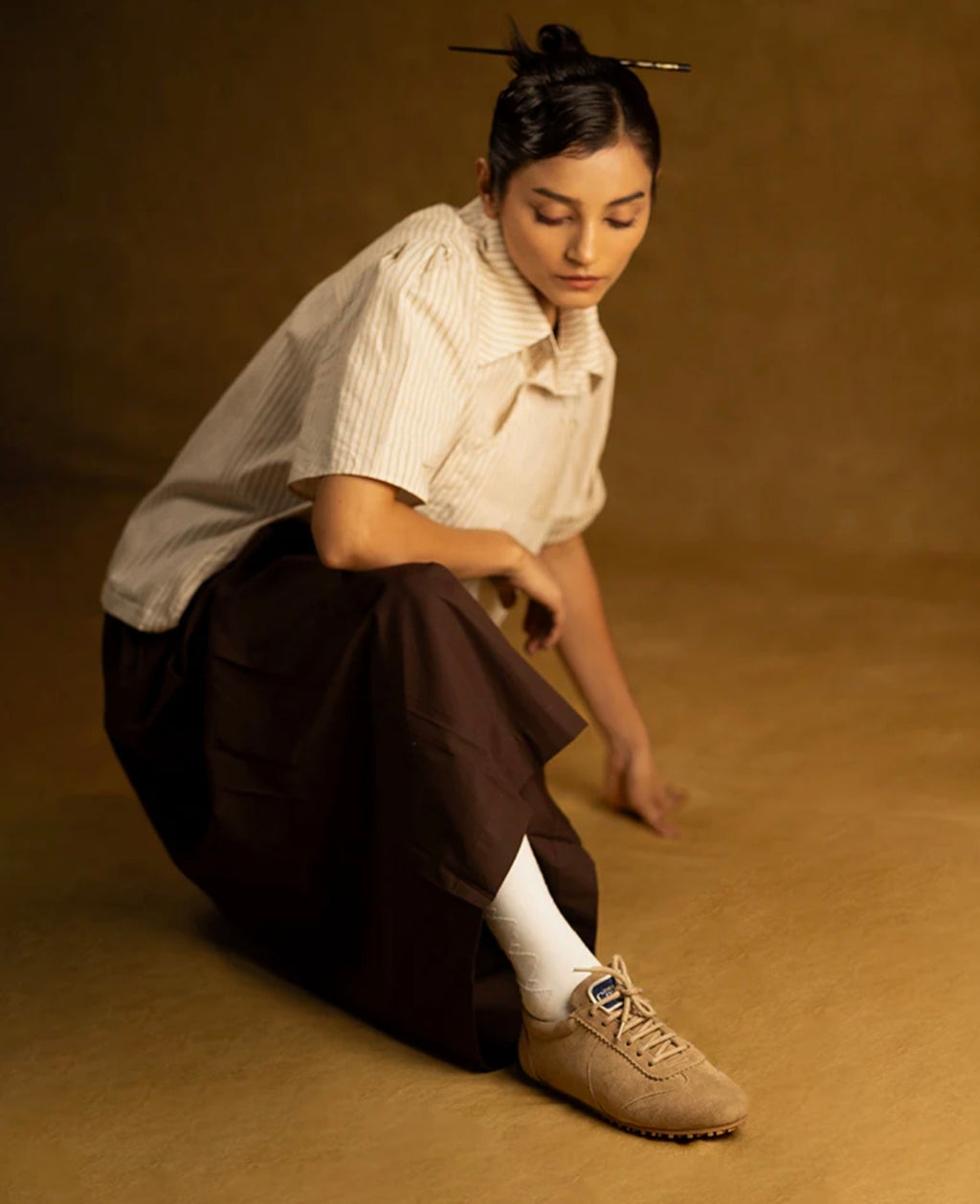 Buy Light Brown Combat Shoes for Women | Stylish Casual Shoes India
