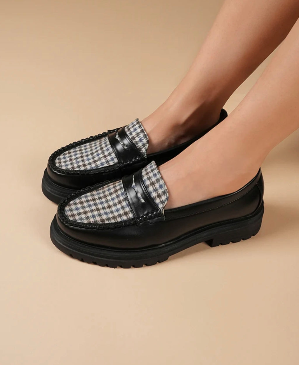 Black Loafer Shoes for Women | Stylish Casual Slip-On Daily Wear Shoes