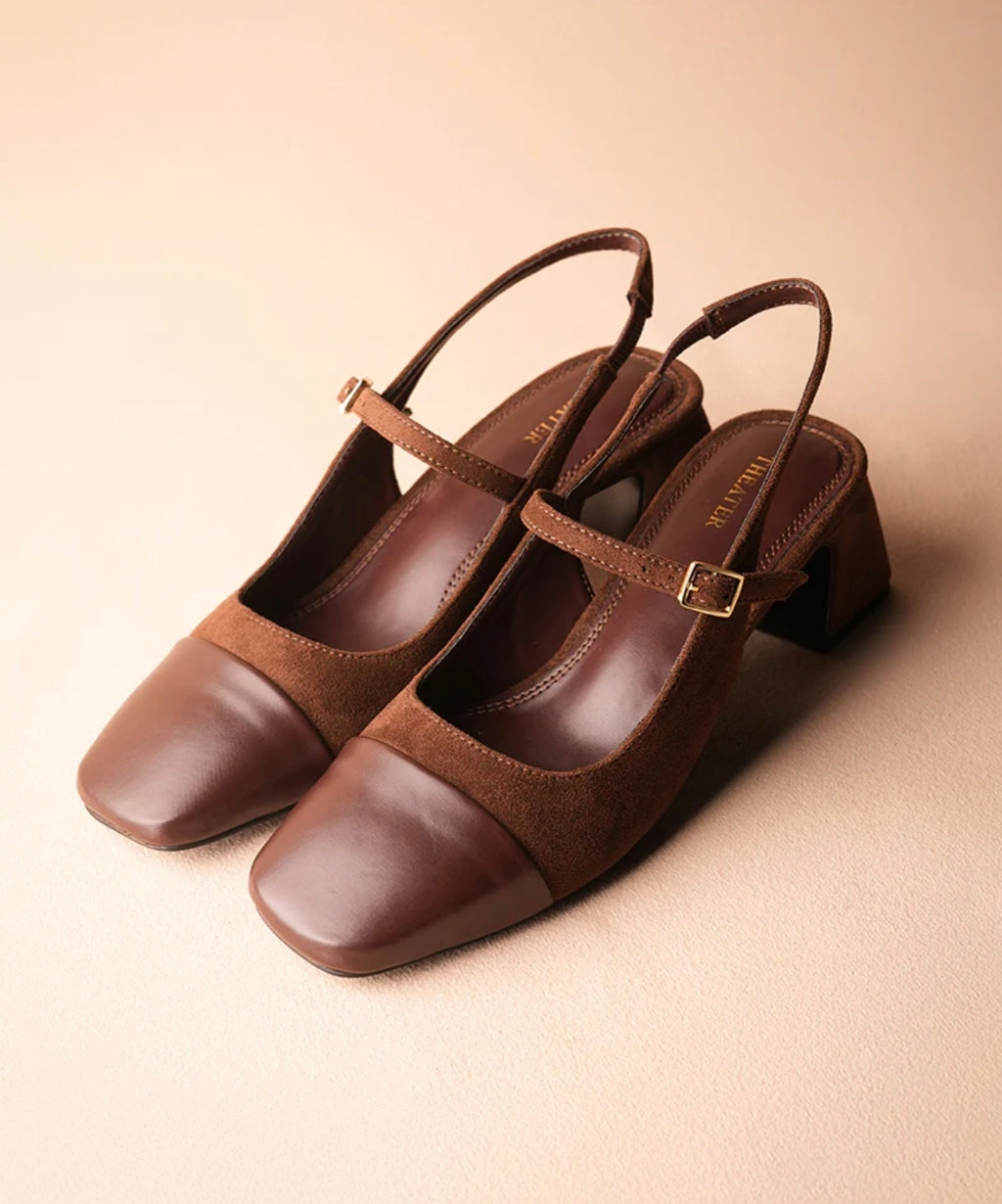 Buy Brown Elegant Heels for Women | Stylish Party Wear Sandals India