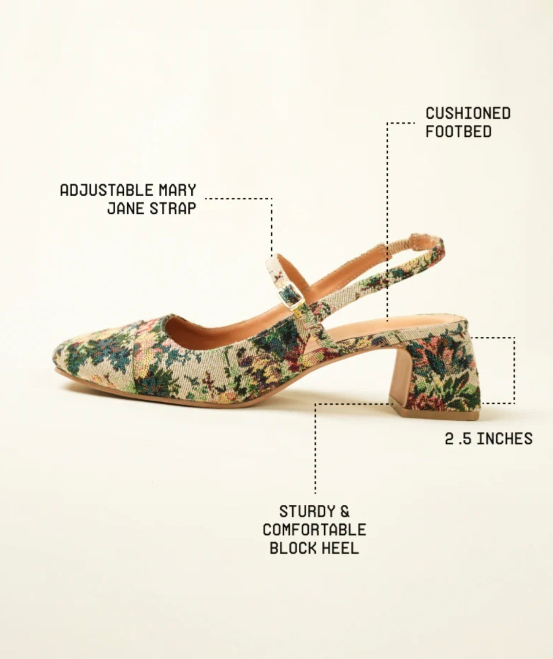 Flower Print Heels for Women | Stylish Party & Casual Wear Sandals