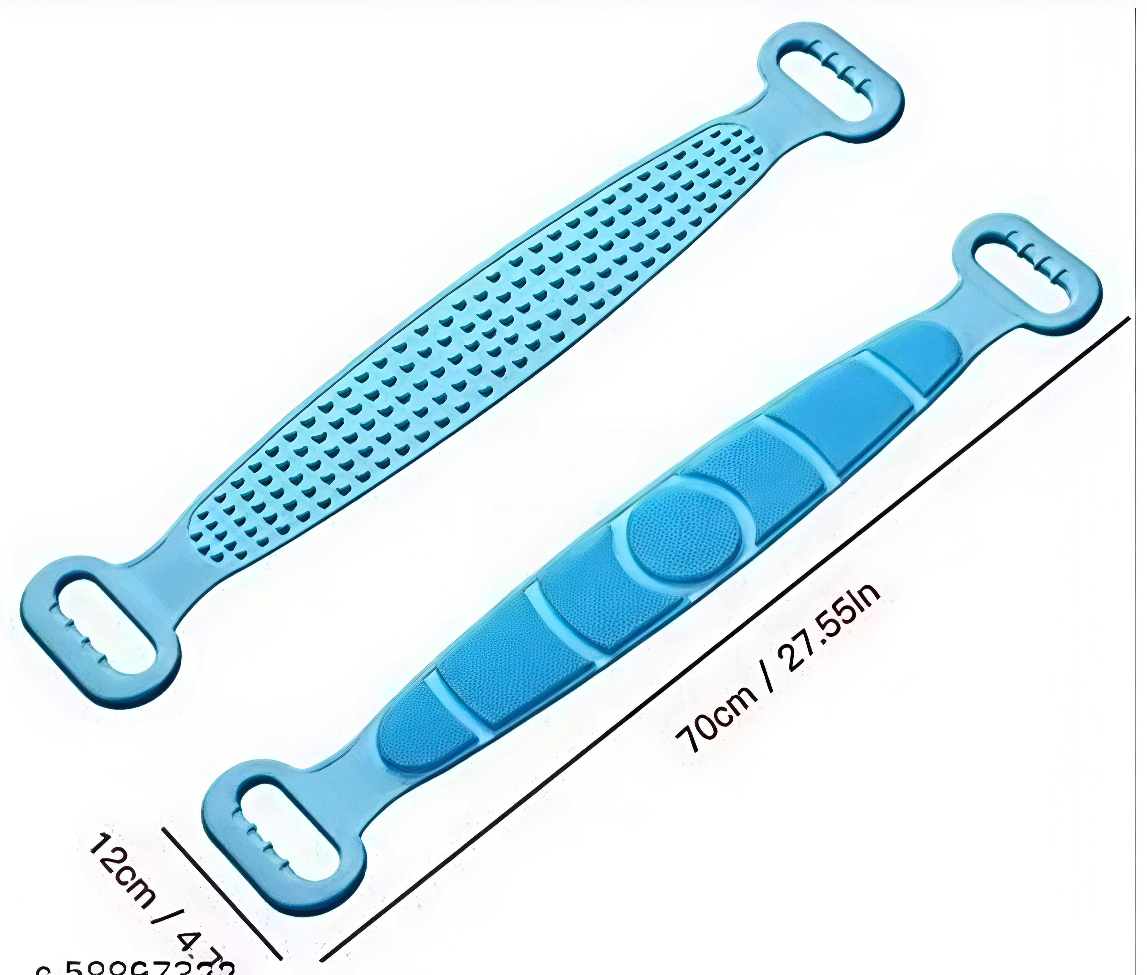 Silicone Body Back Scrubber Double Side | Deep Exfoliating Bath Brush