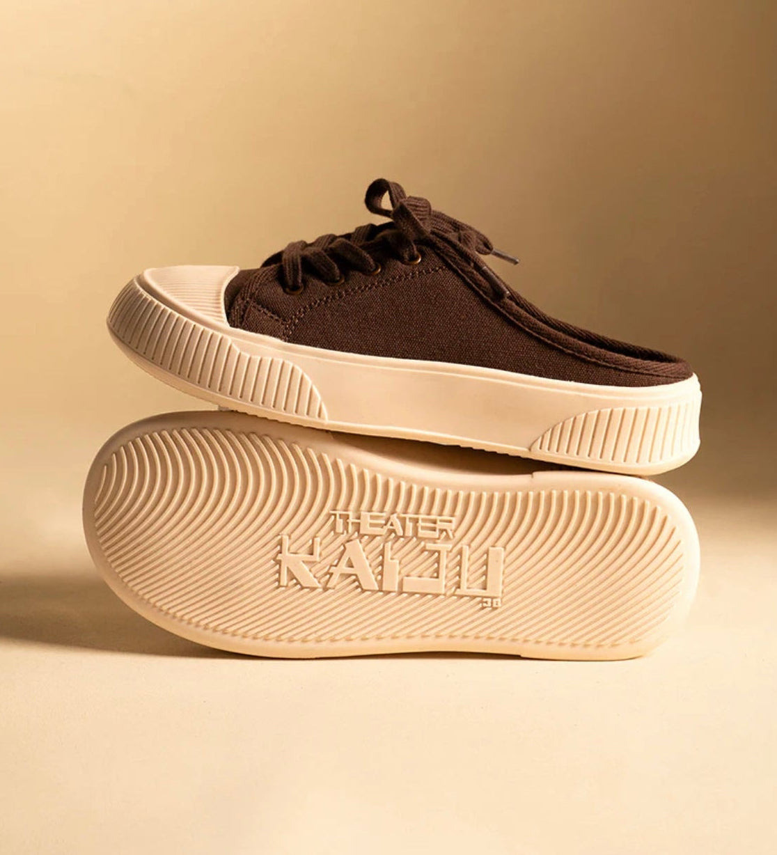 Trendy Brown Slip-On Sneakers – Comfort + Style in One
